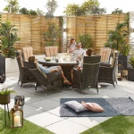 YASN 8 Seat Wicker Rattan Patio Outdoor Furniture